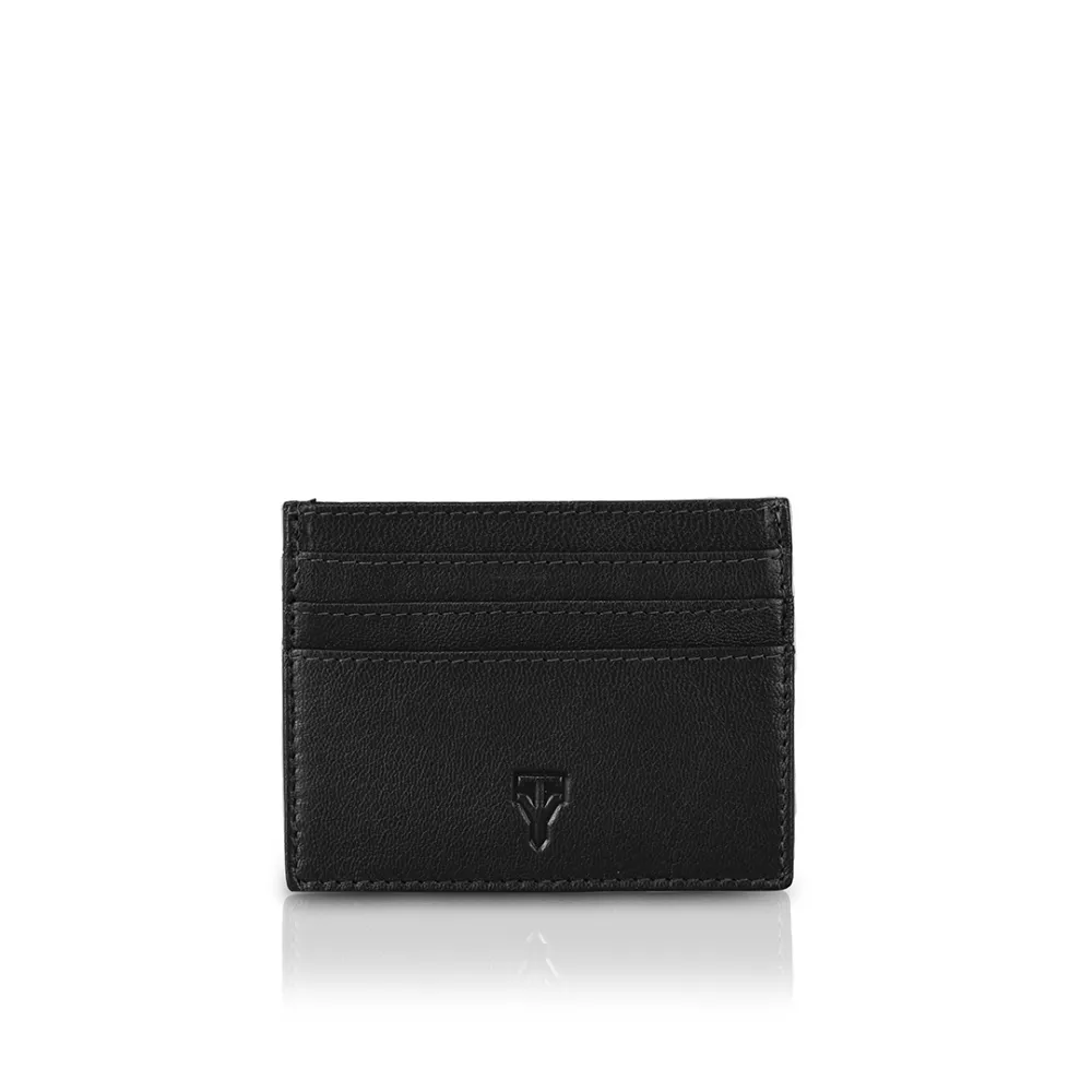 Genuine Leather Nico 6 Card Holder