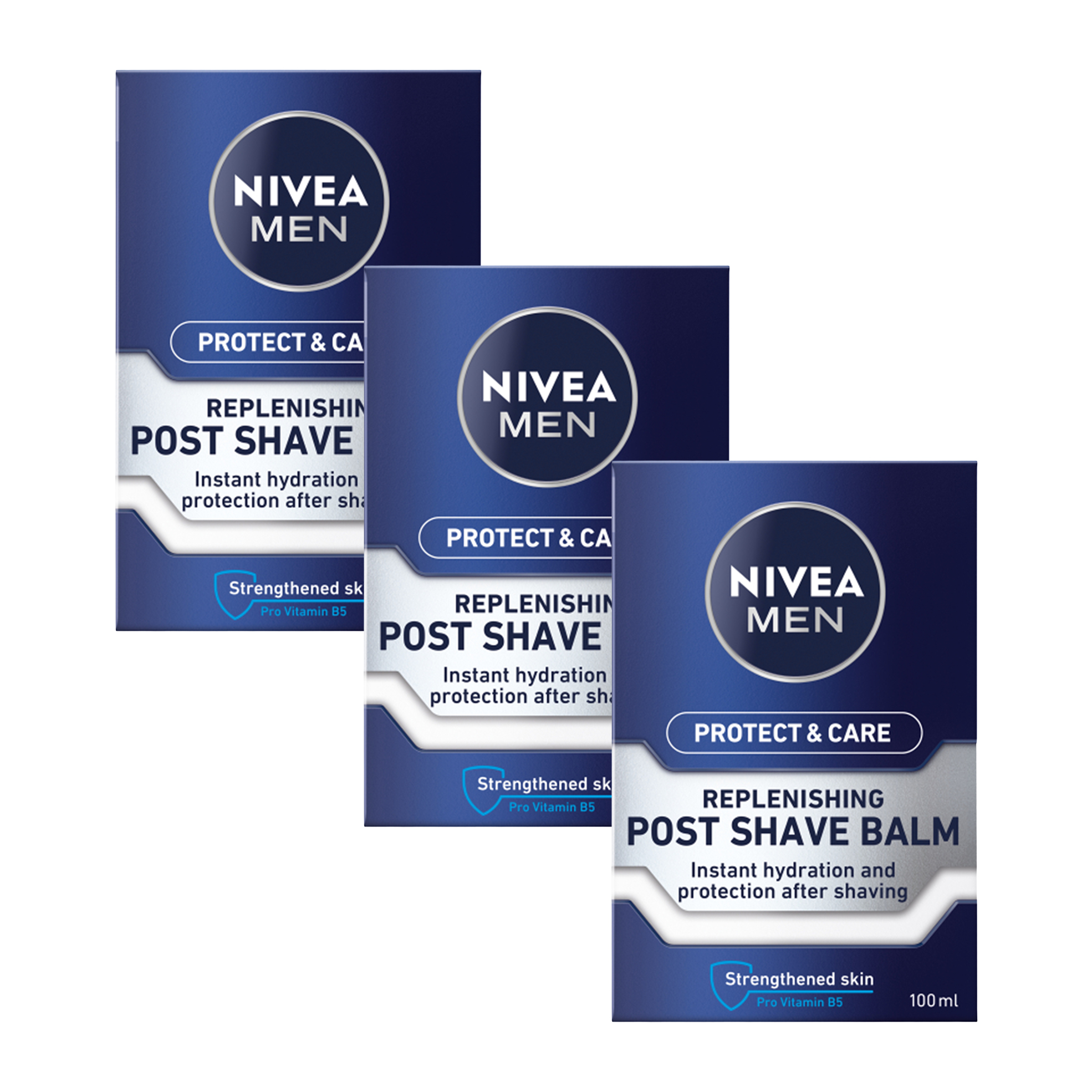3x 100ml Post Shave Balms