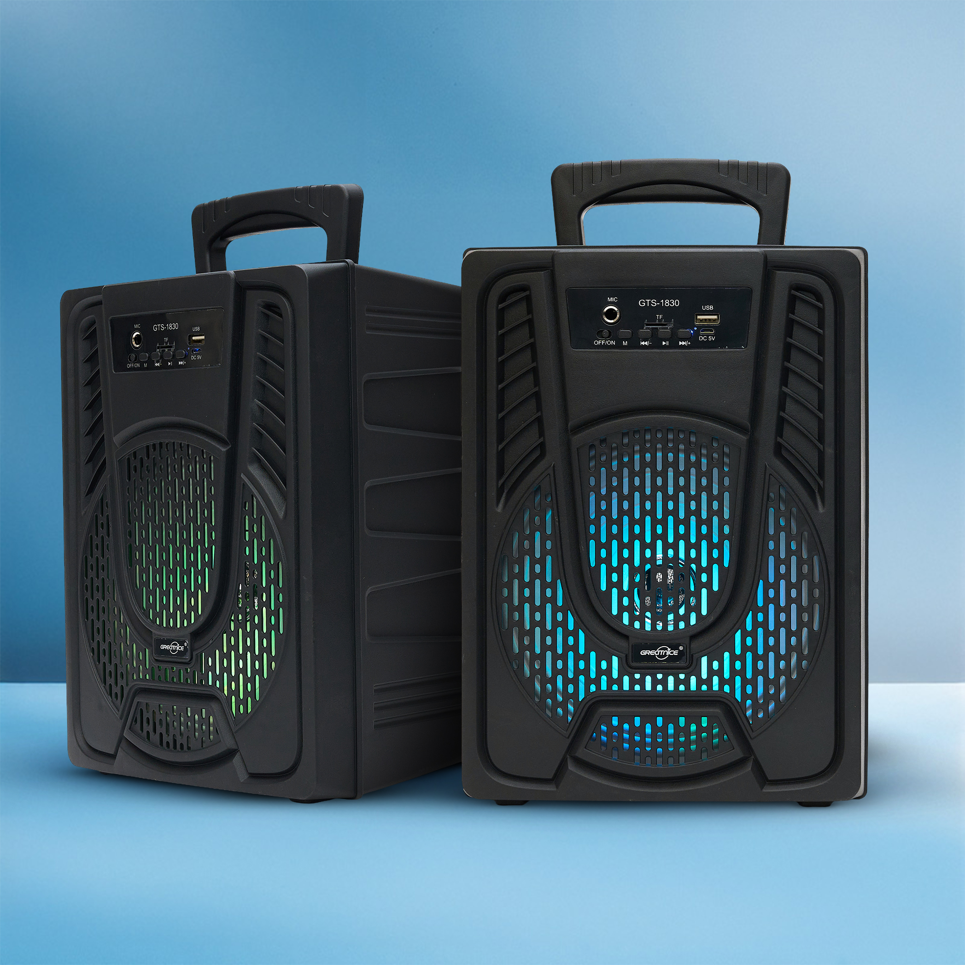 2x Wireless Bluetooth Speakers