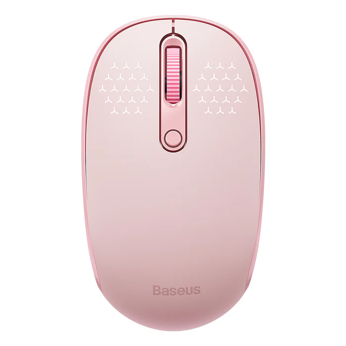 Tri-Mode Wireless Mouse Baby Pink (Model: F01B)