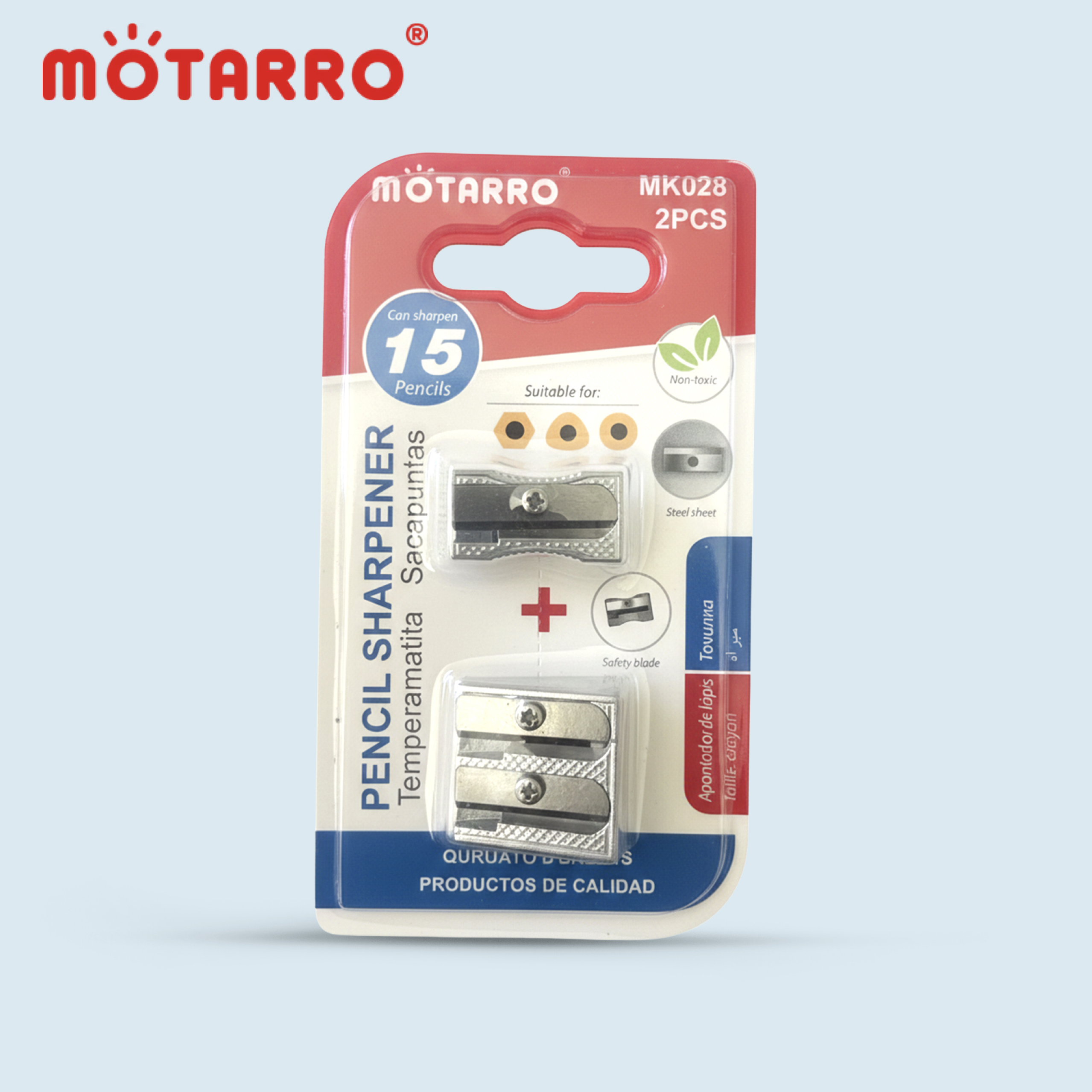 2-Piece Pencil Sharpener Set