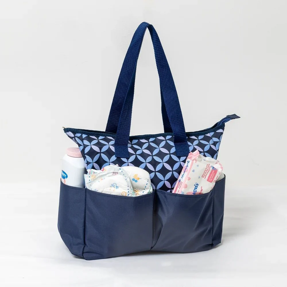 5-Compartment Baby Diaper Bag with Changing Mat