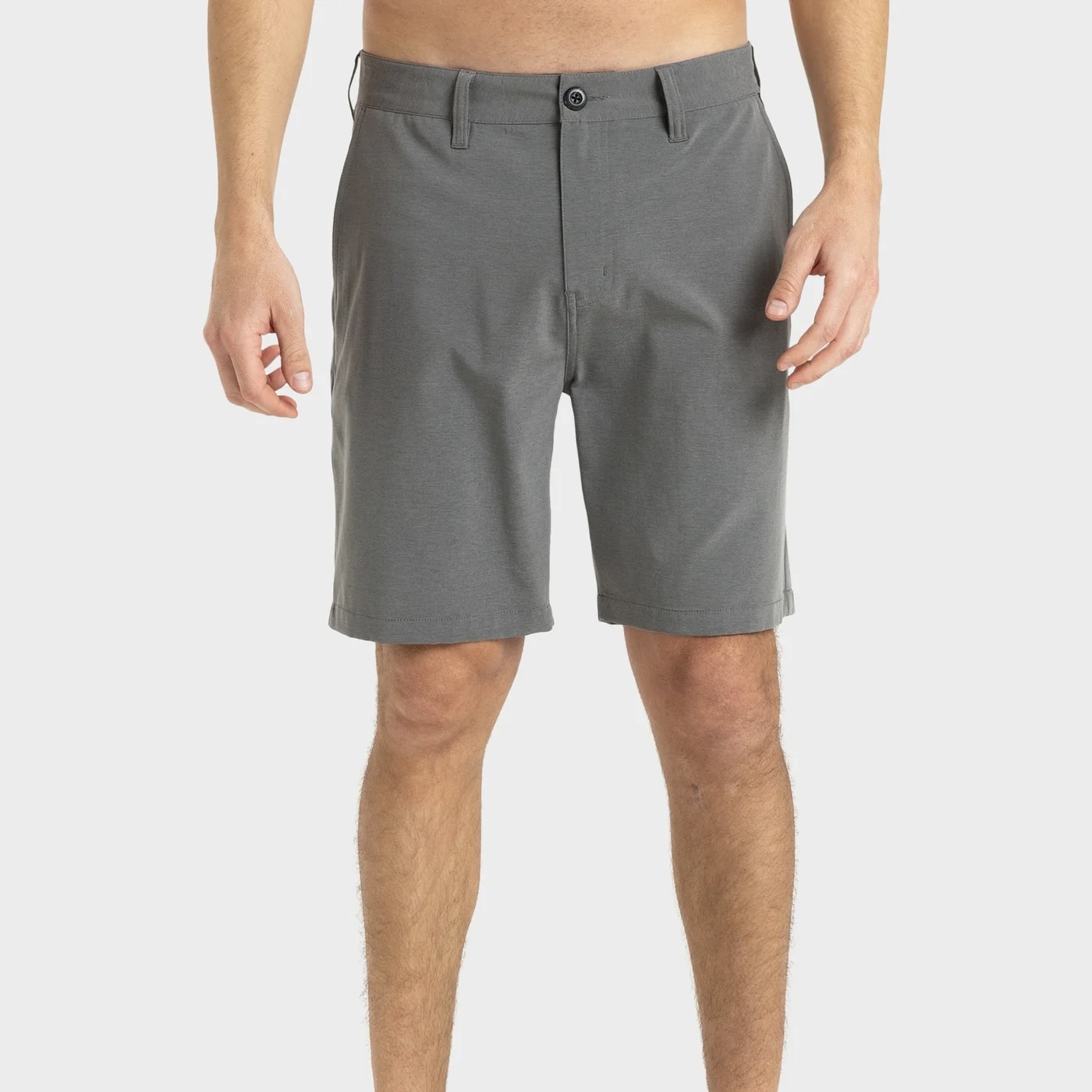 Men's Grey Union Heather 19-Inch Water Shorts