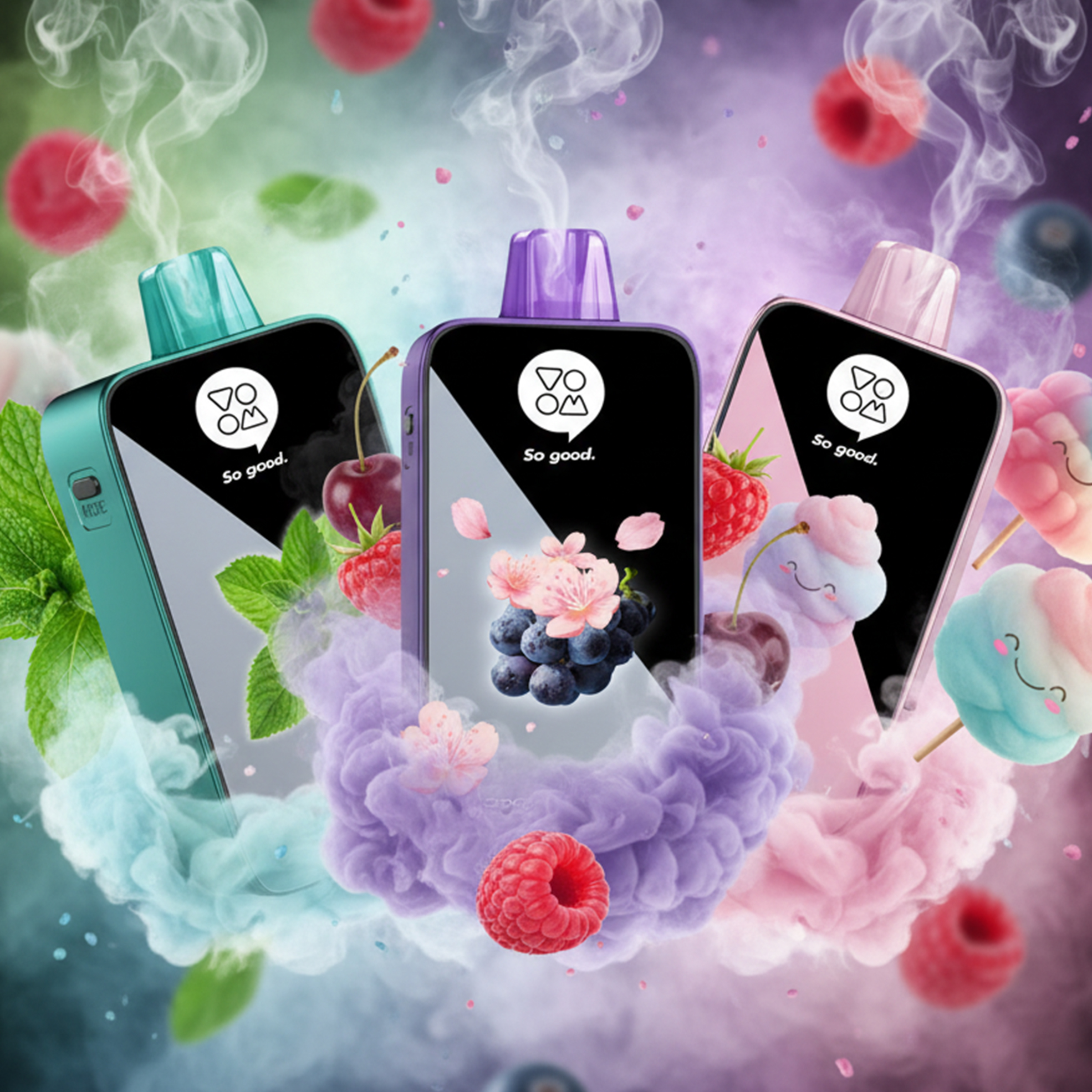 3x Burst 25000 Puff Disposable Rechargeable Vapes