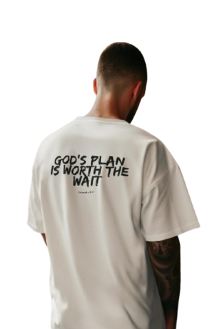 Unisex Printed God's Plan T-Shirt
