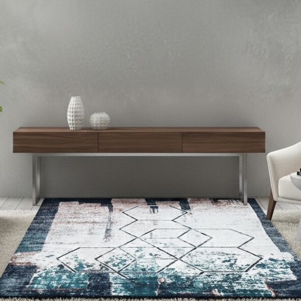 Milano Faded Abstract Rug
