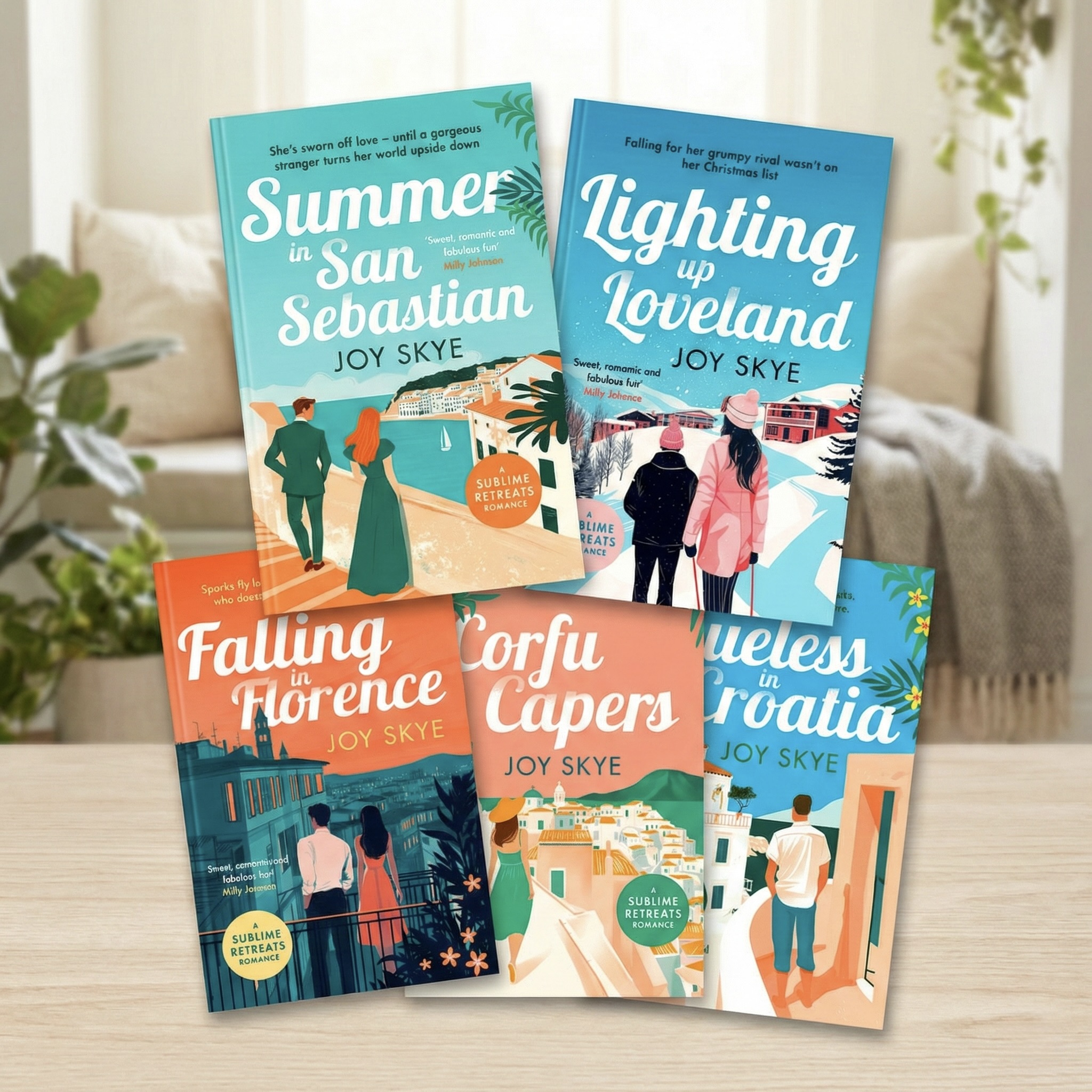 2x Choice of Travel Romance Novels