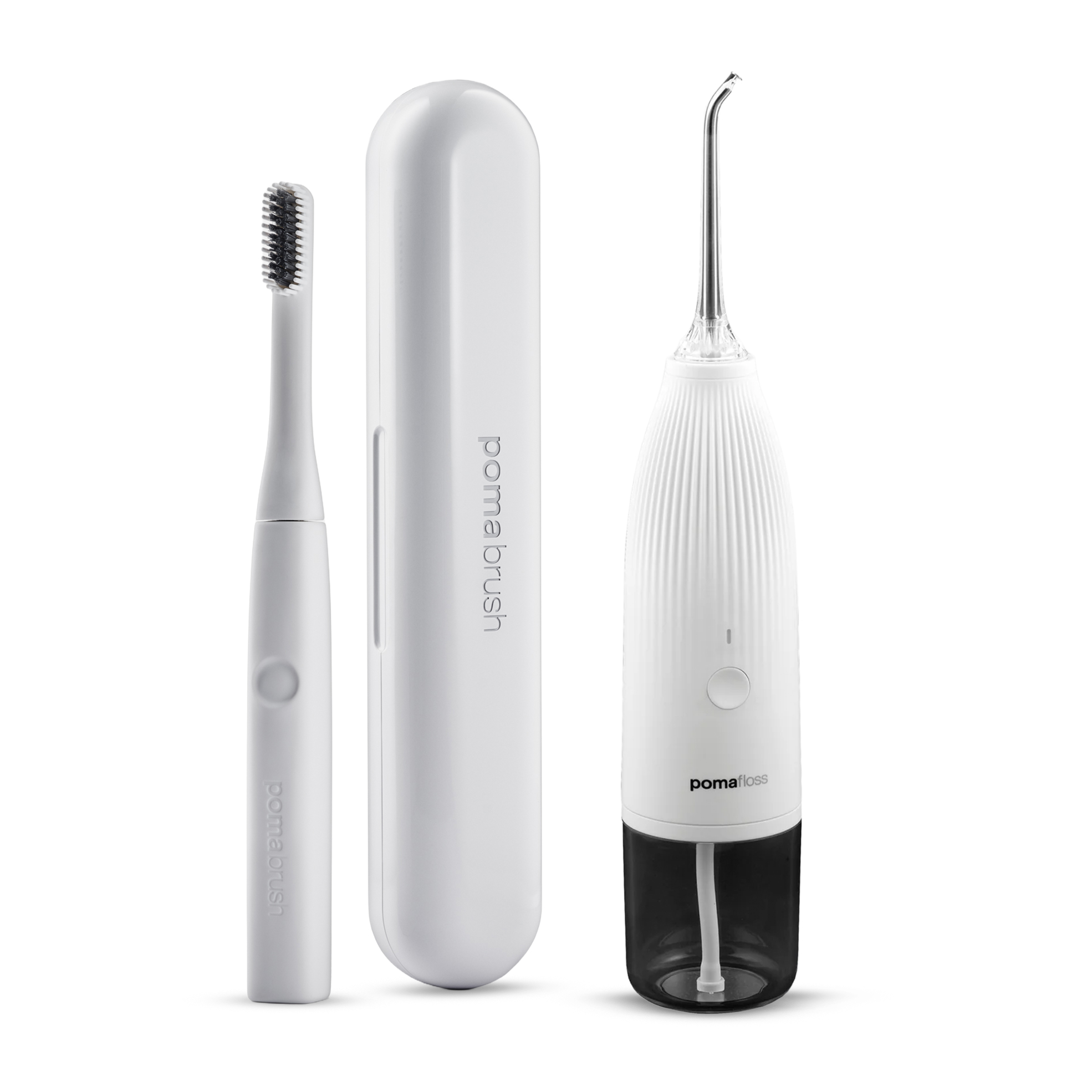2-Piece Pomabrush Sonic Toothbrush and Pomafloss Set