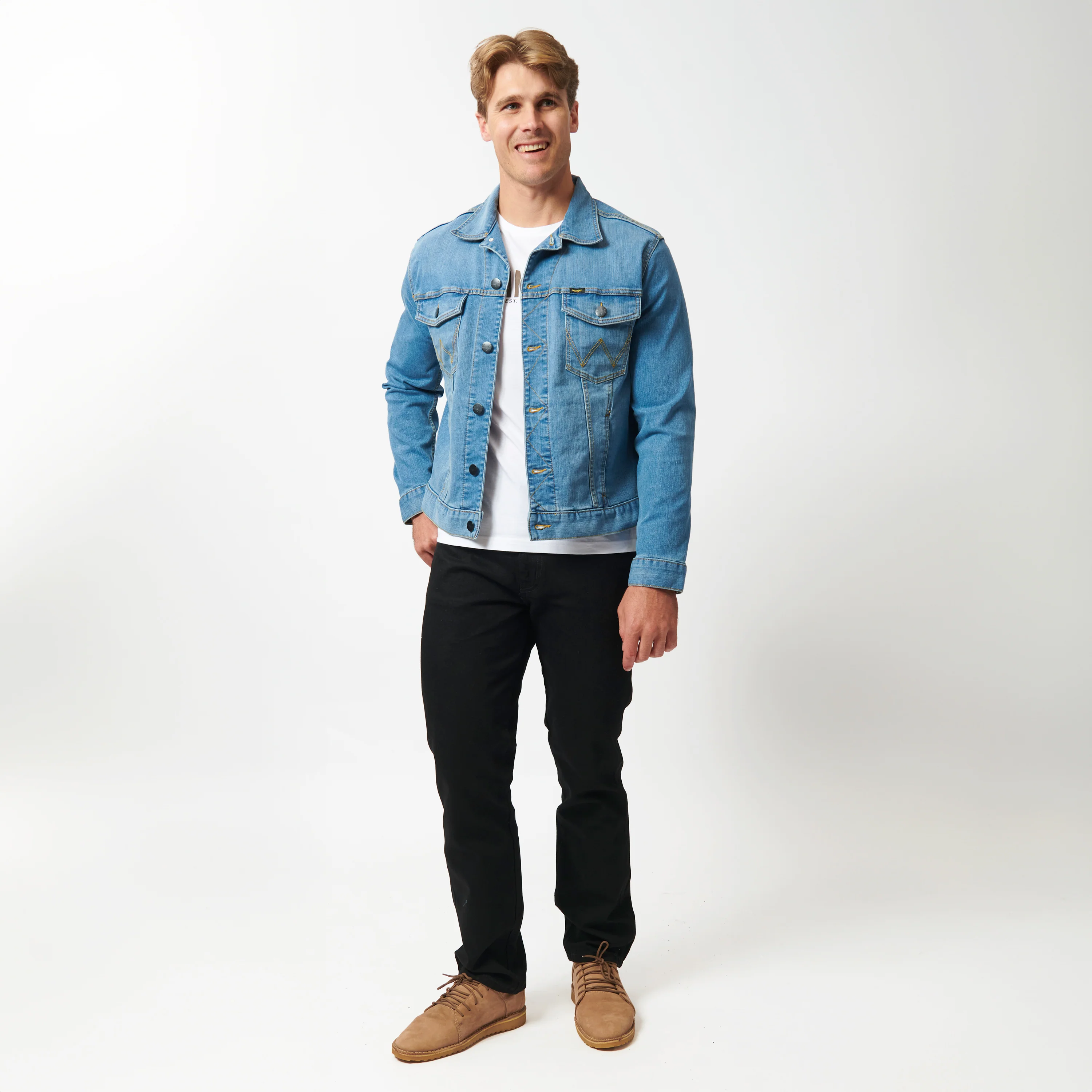 Long Sleeve Jacket - Stonewash