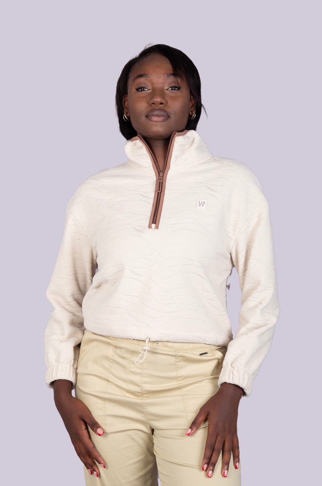 43% off on Lizzy Ladies 1/4 Zip Sweatshirt | OneDayOnly