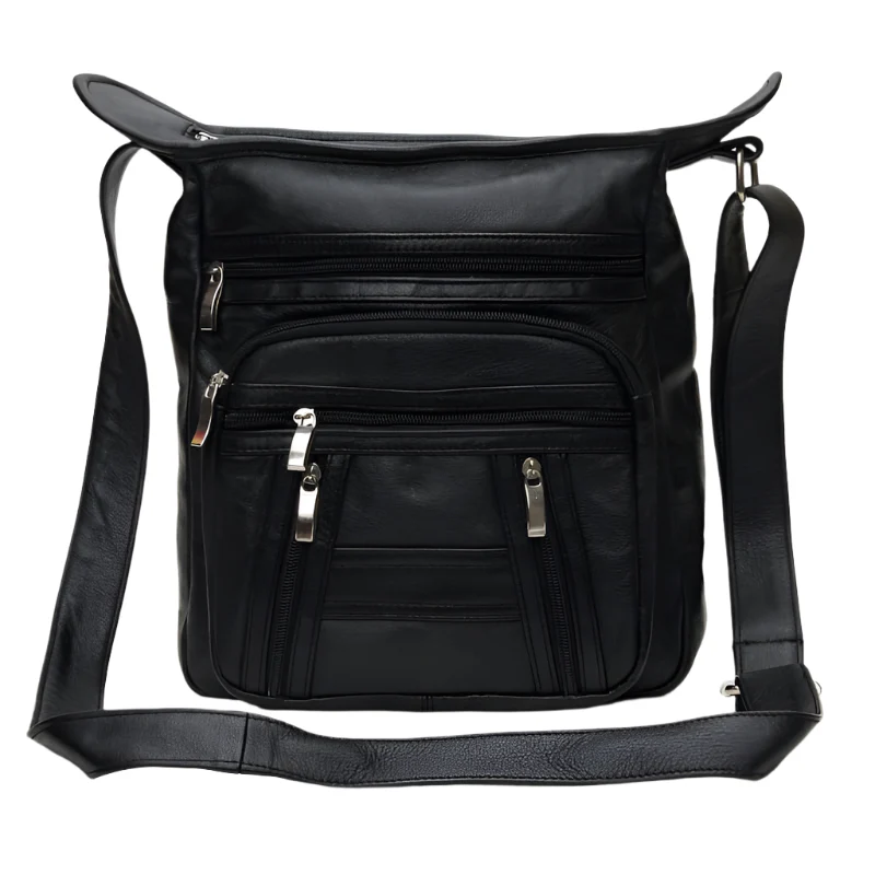 Genuine Leather Crossbody Bag
