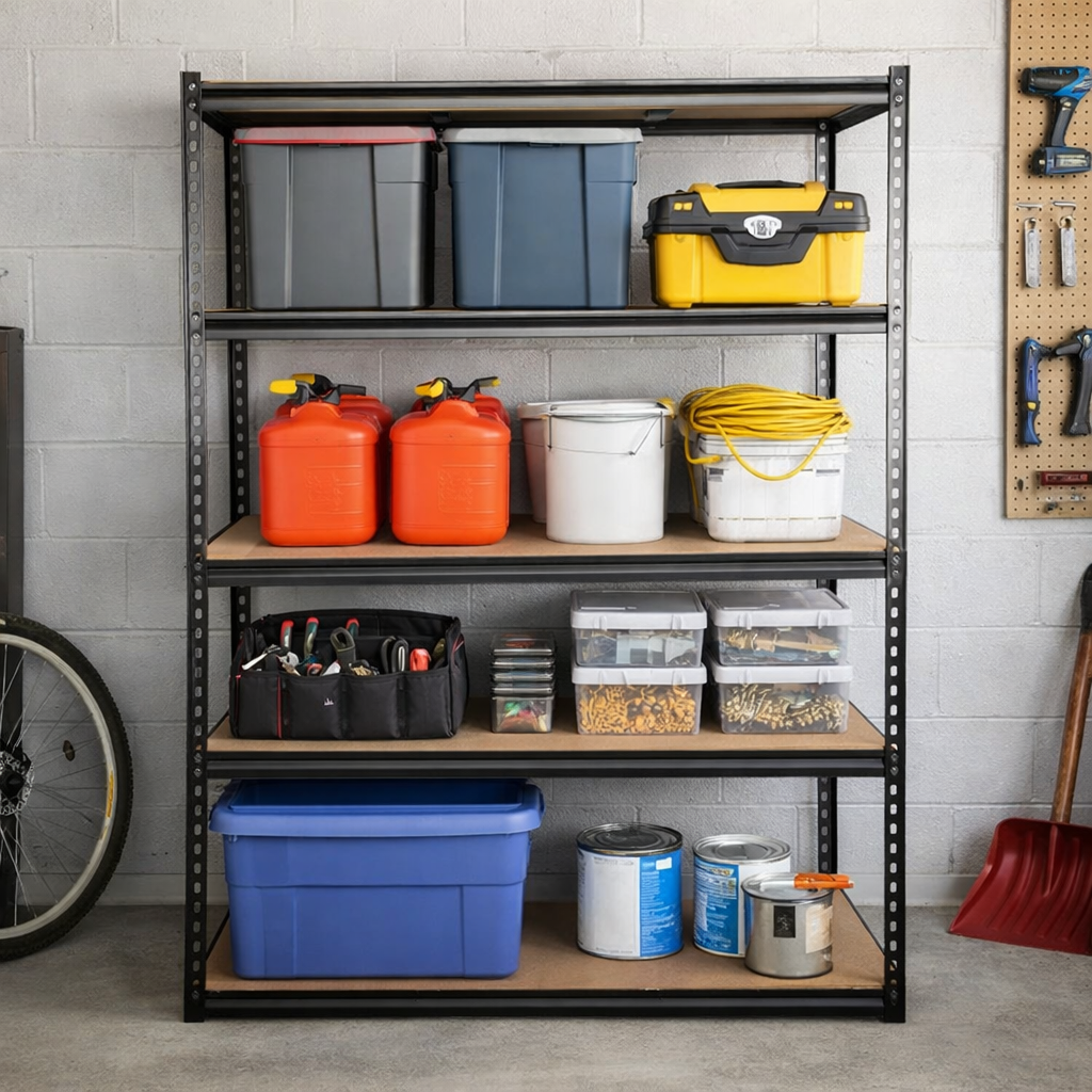5-Tier Heavy-Duty Steel Shelf
