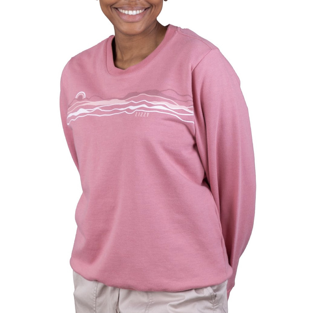 Ladies Swizzle Long Sleeve Pullover