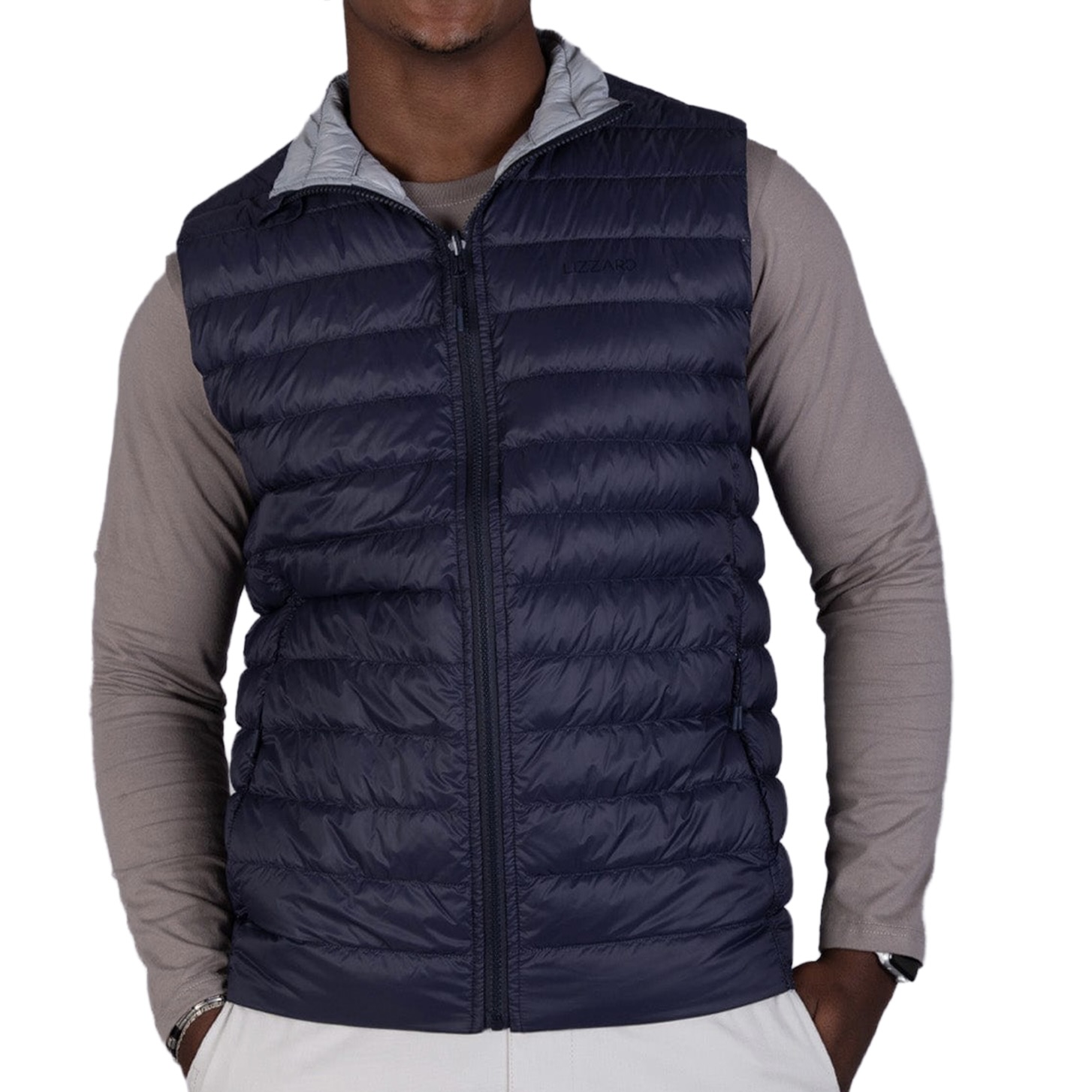 Men's Grewo Reversible Sleeveless Puffer Vest