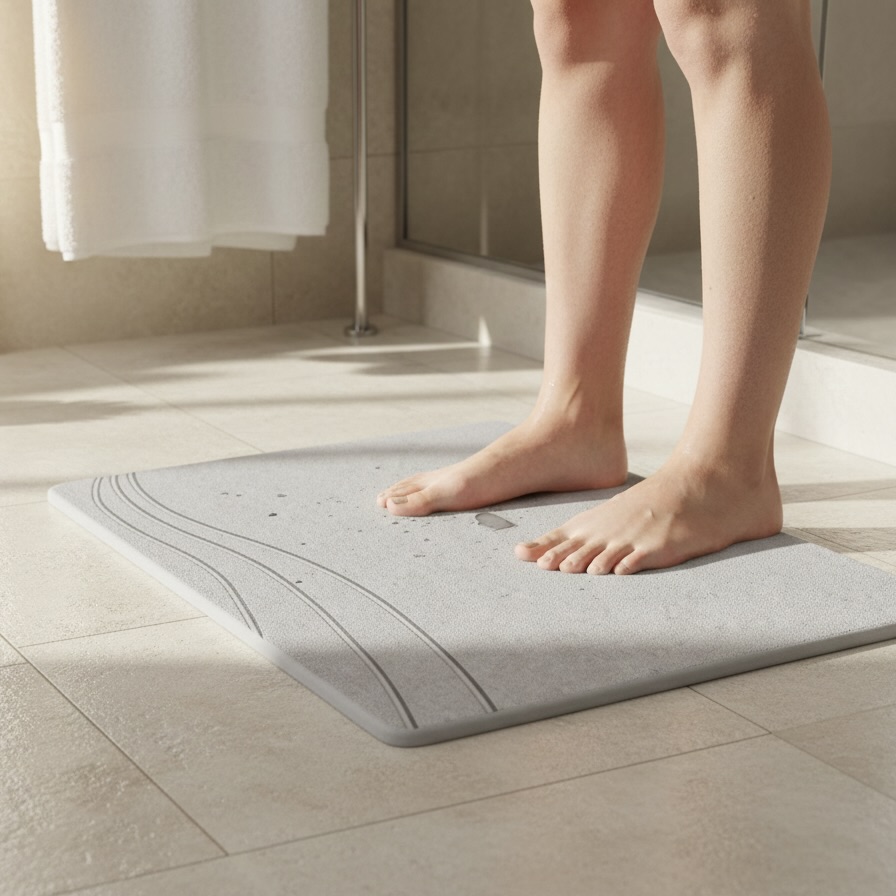 Diatomaceous Earth Stone Bath Mat