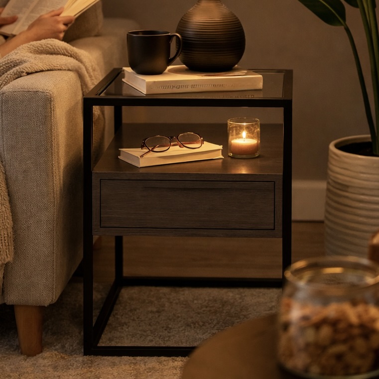 48% off on Fine Living Athens Side Table | OneDayOnly