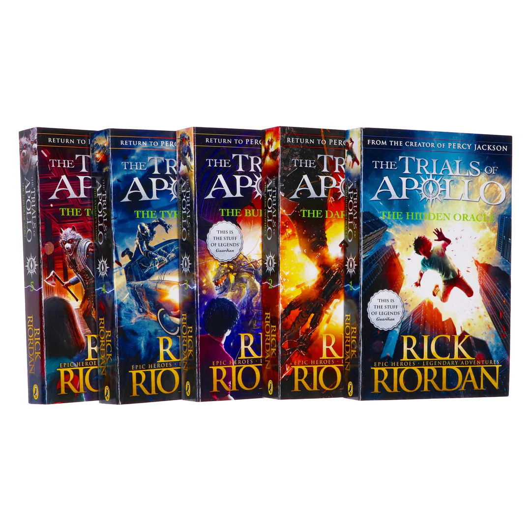 41% off on Rick Riordan Trials of Apollo Boxset | OneDayOnly