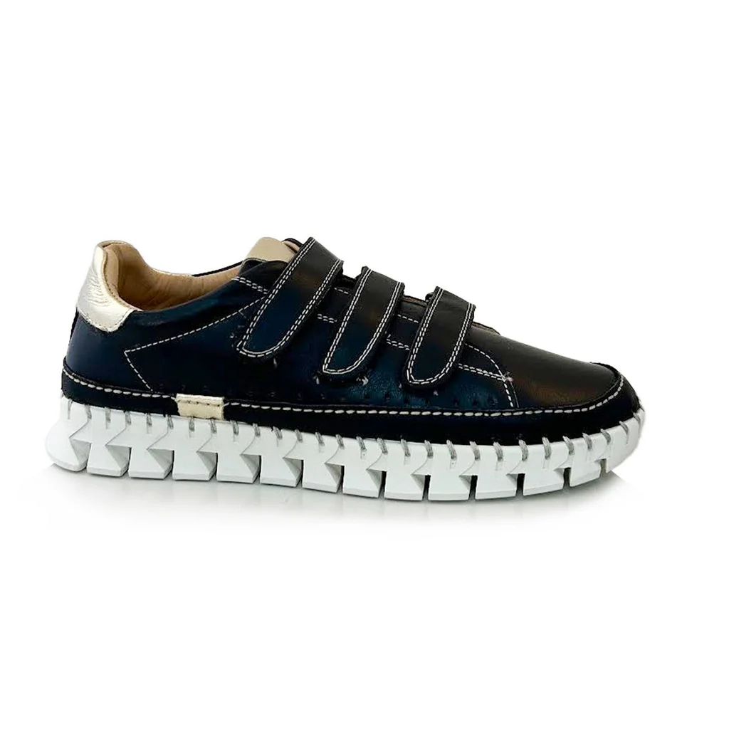 Ladies Genuine Leather Adoration Sneakers