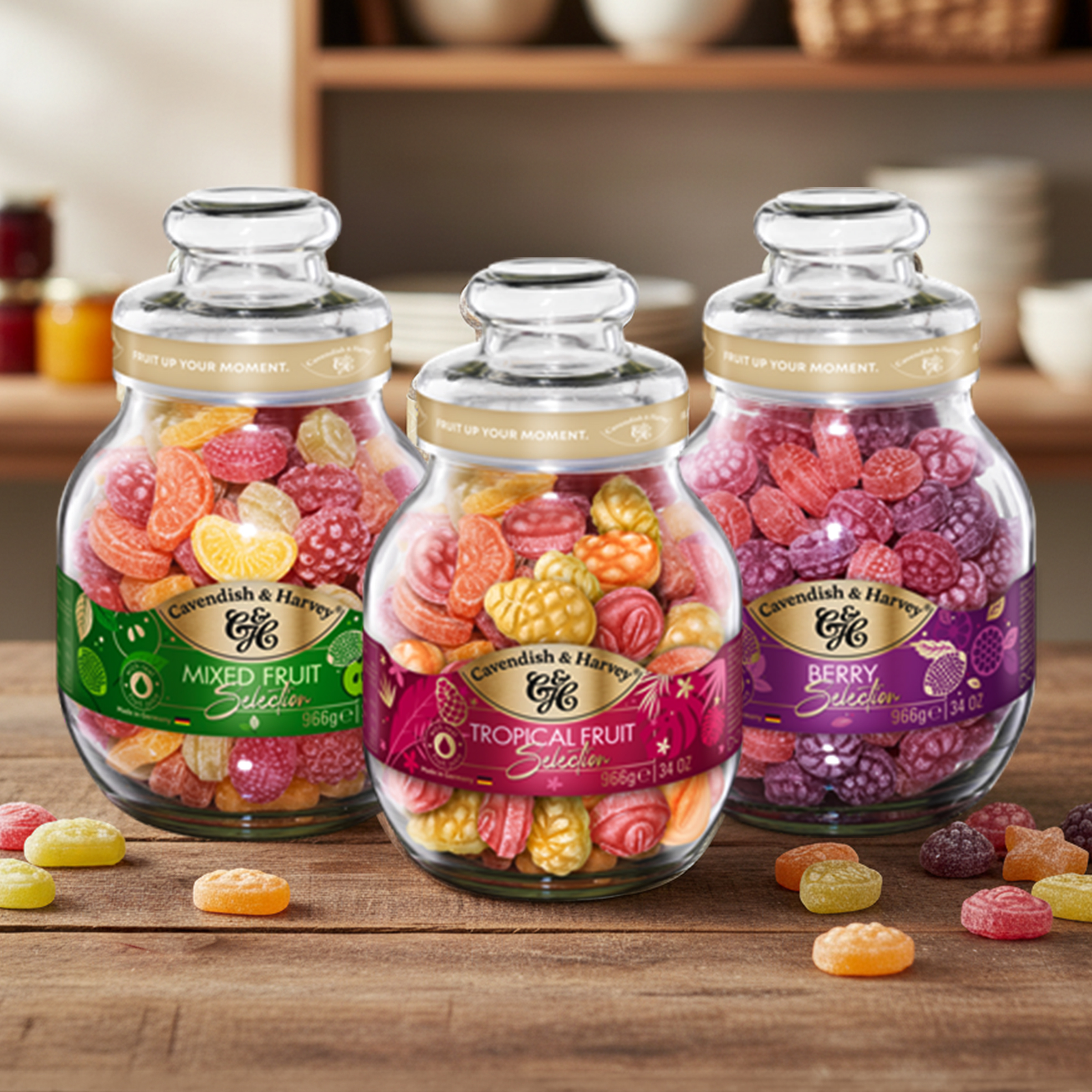 966g Selection Candy Jar