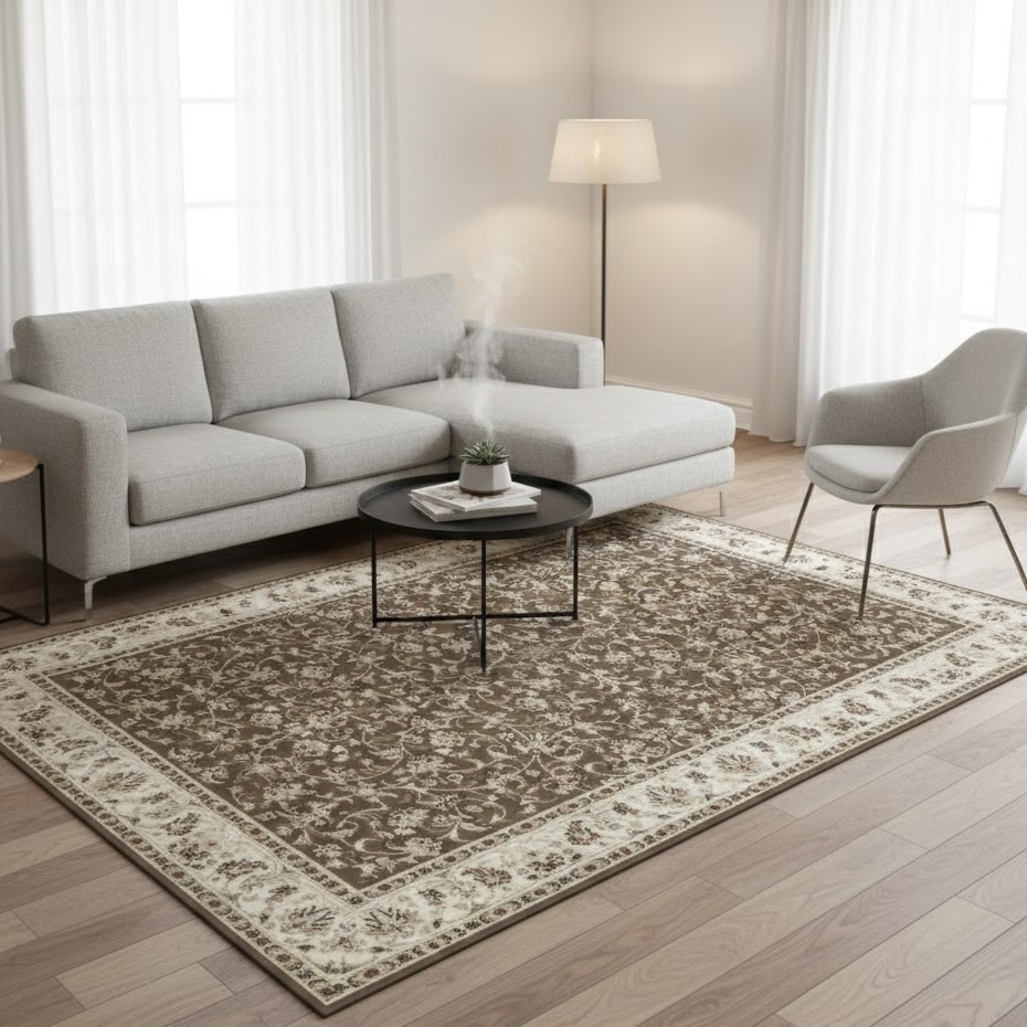 Truva Classic Floral Dark Vizon