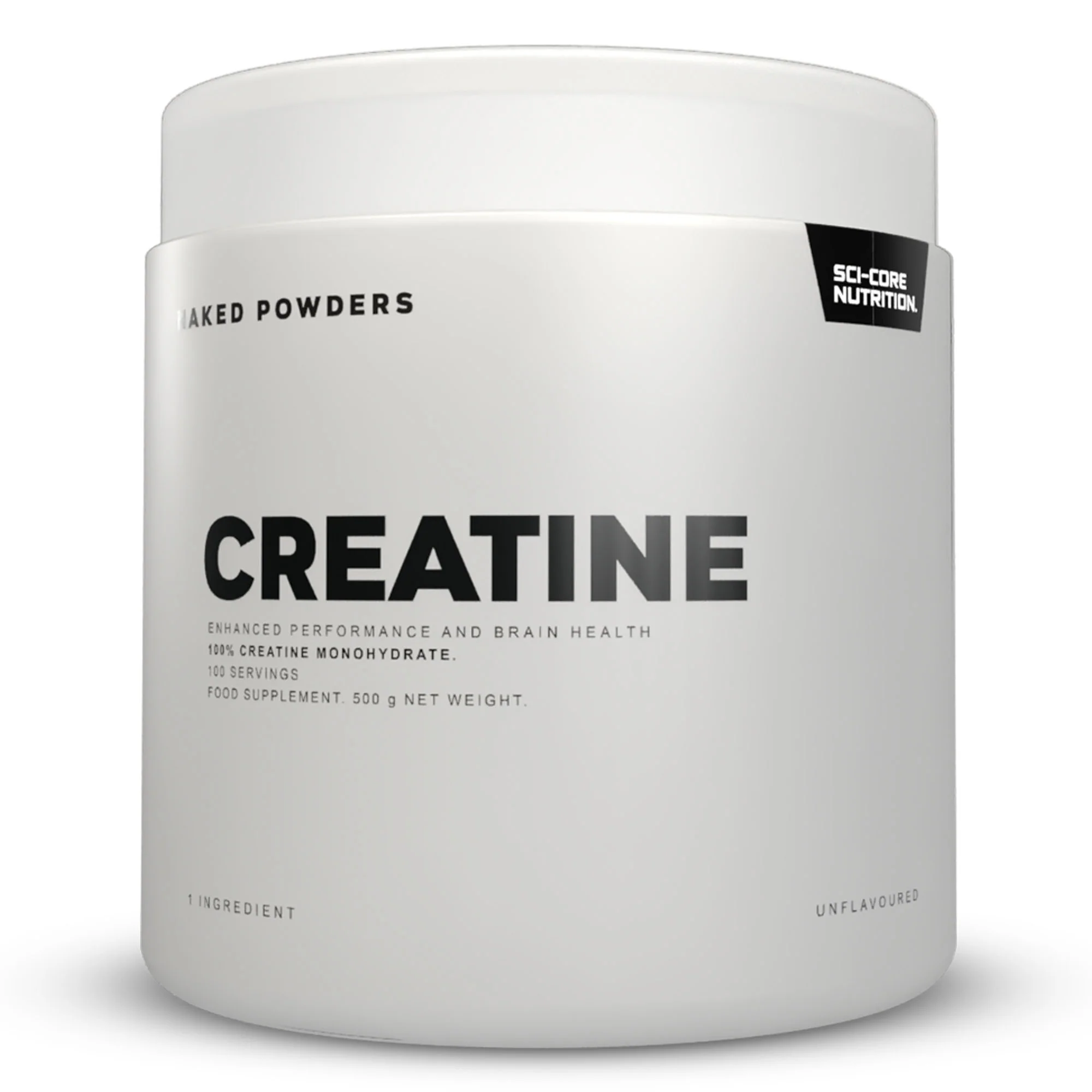 500g Unflavoured Pure Creatine Monohydrate