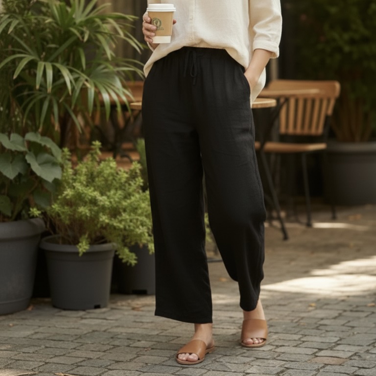 50% off on Zush Ladies Wide Leg Pants | OneDayOnly