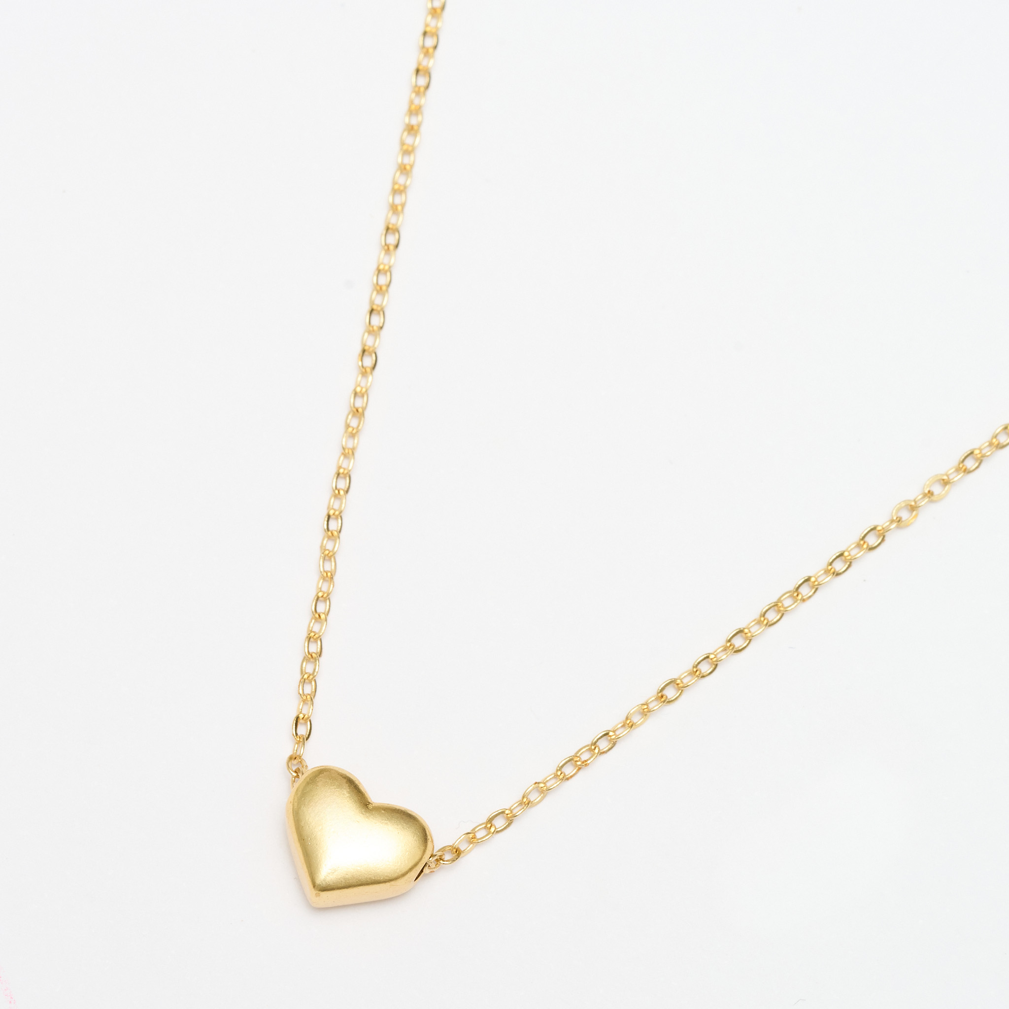 18k Gold-Plated Aria Heart Pendant Necklace