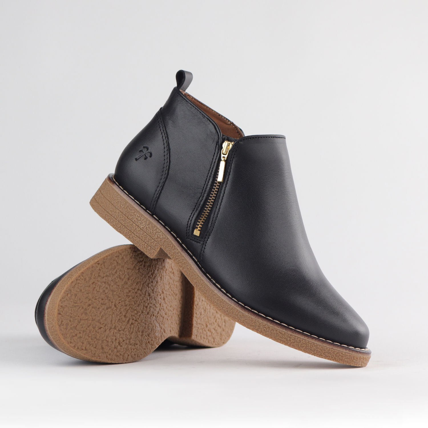 Ladies Genuine Leather Ankle Boots