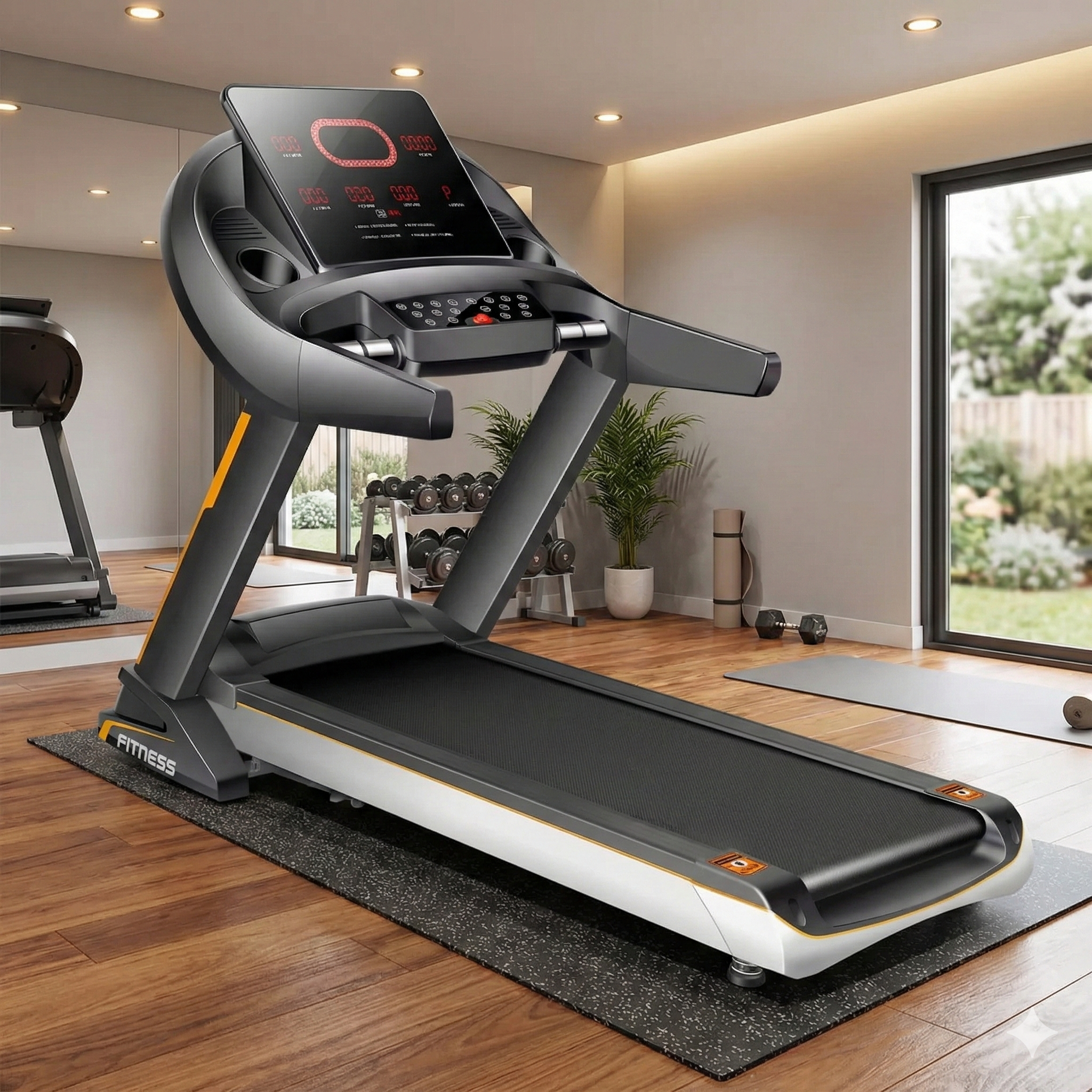 Electric Treadmill with Bluetooth and LED Screen (Model: GTS6)