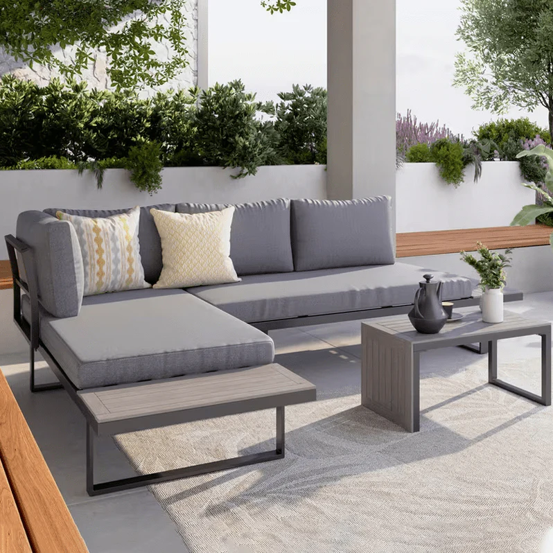Weather-Resistant Wicker Patio Set