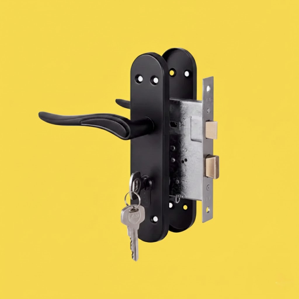 Metallic Cylinder Lockset