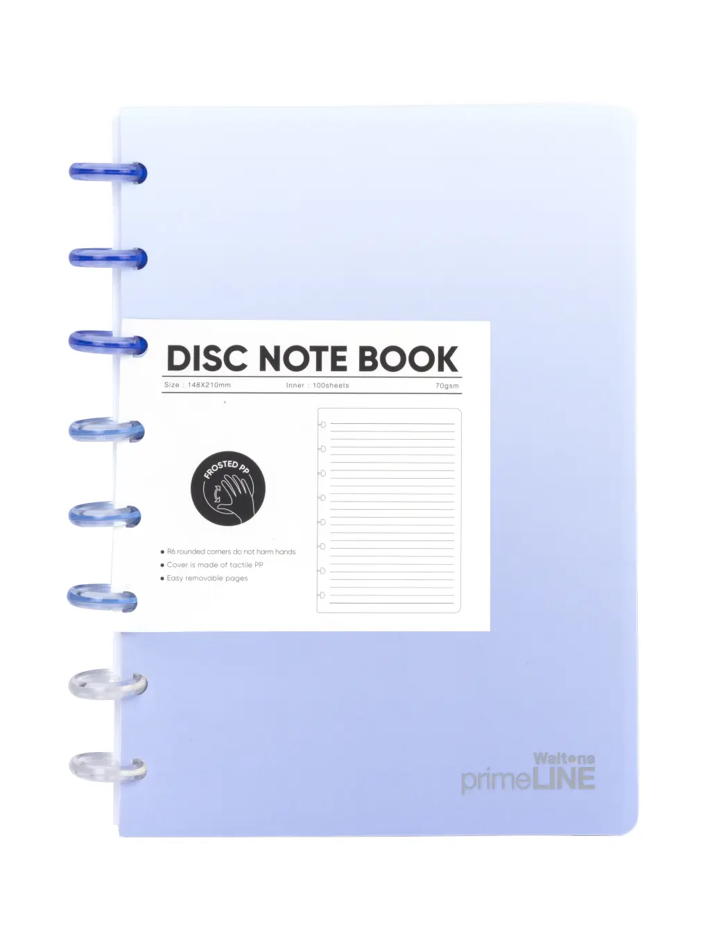 A5 Disc Binding Notebook with Correction Pen