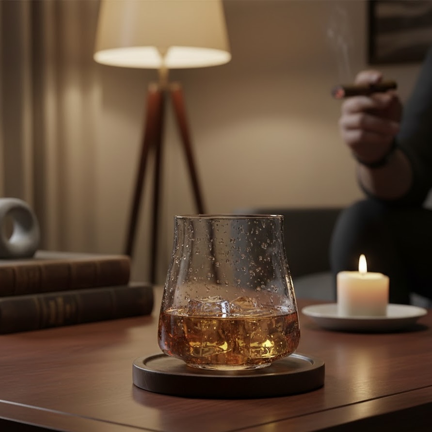 6x 350ml Crystal Tumblers