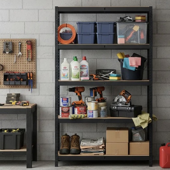 Heavy Duty Adjustable Steel Shelf