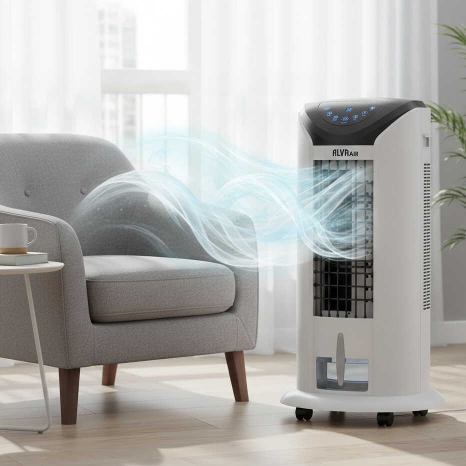 8L 4-in-1 Evaporative Air Cooler