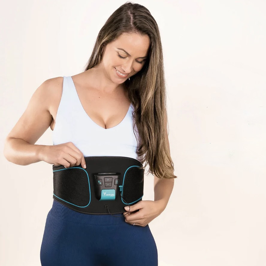 2-in-1 Abdominal and Back Muscle Toning Belt