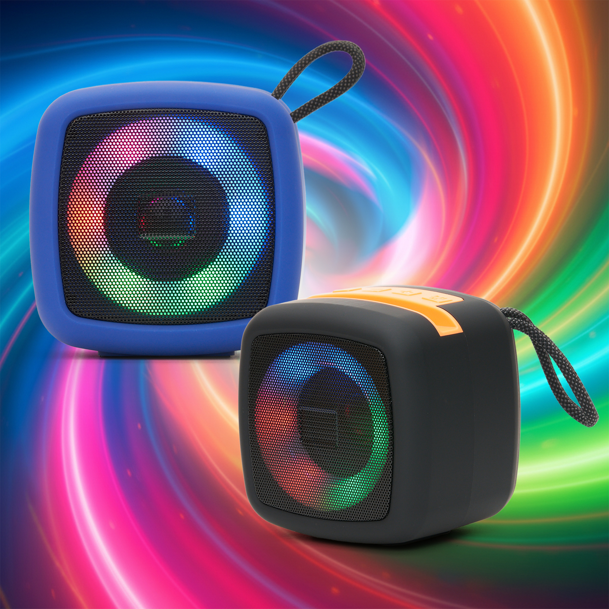 BeaTech 2x Wireless Mini Speakers with Phone Stand — R279 on OneDayOnly (was R500)