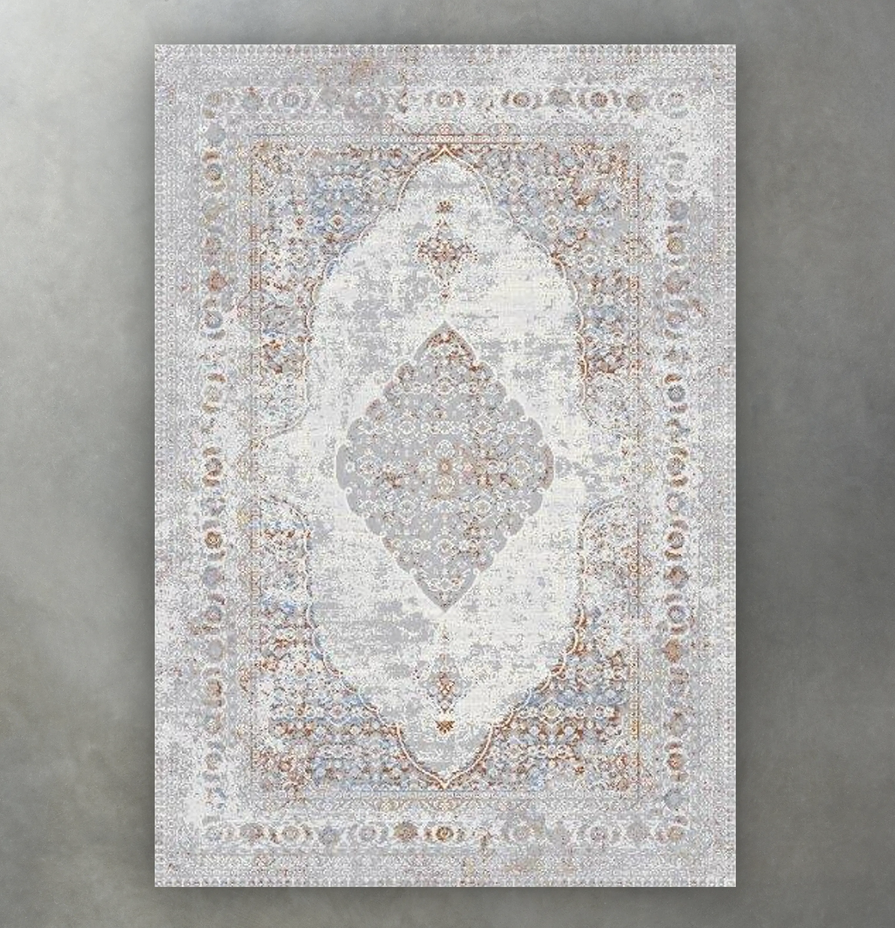 Azure Vintage Abstract