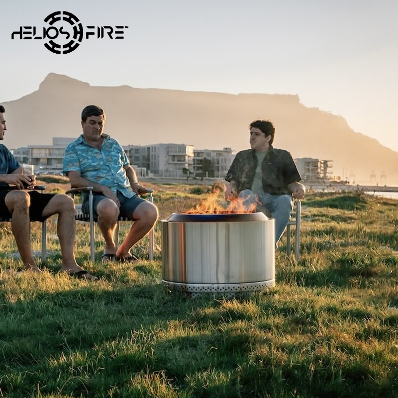 Eros Stainless Steel Smokeless Fire Pit