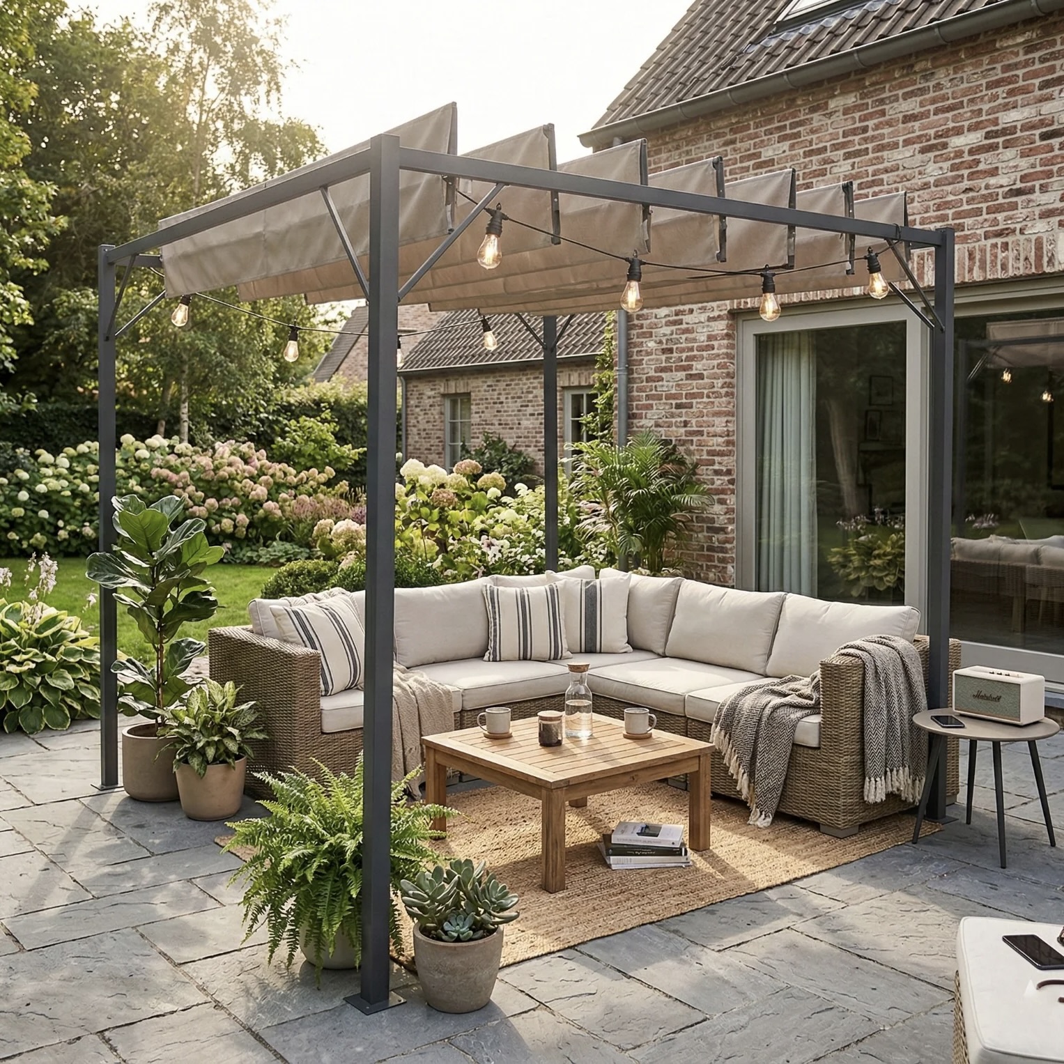 37% off on Finery Outdoor Adjustable Pergola | OneDayOnly