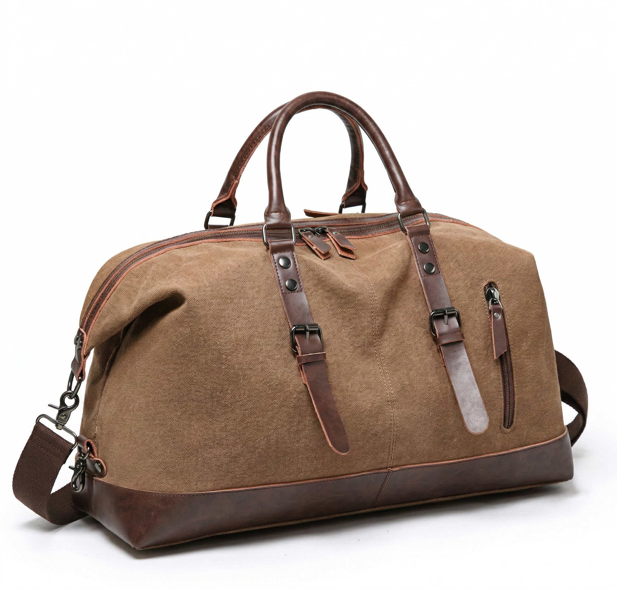 Large Capacity Unisex Canvas Duffel Bag
