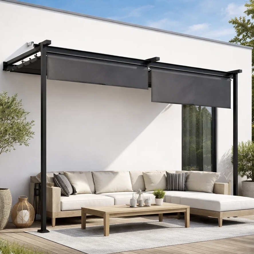 Outdoor Adjustable Pergola