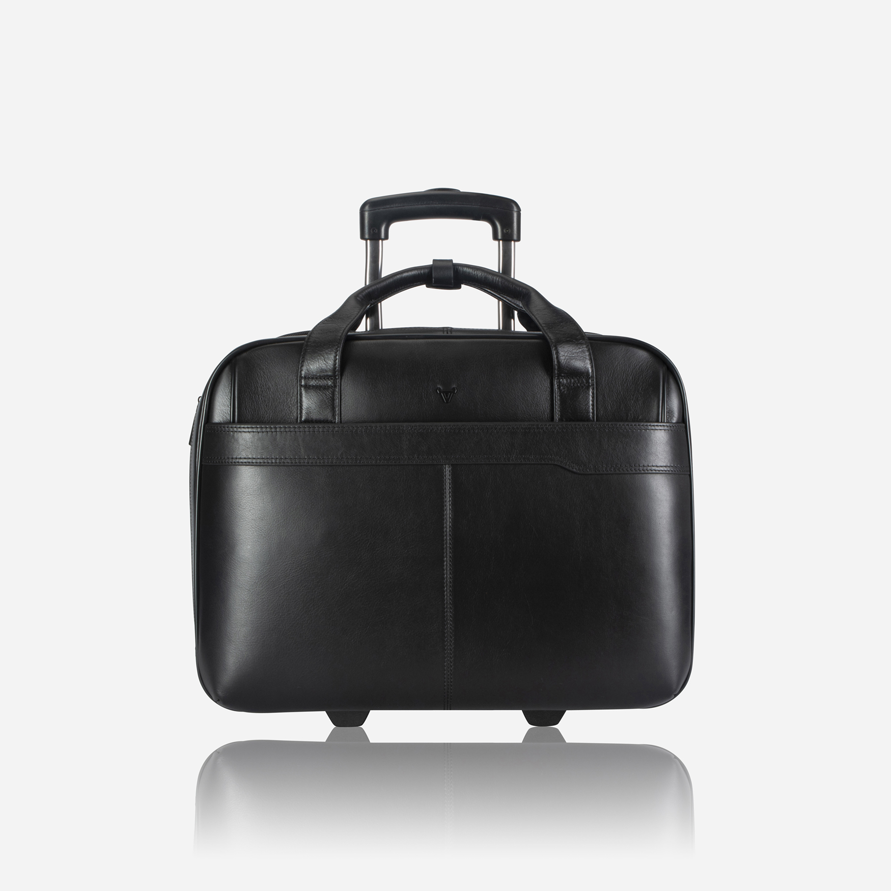 Genuine Leather 17" Trolley Bag