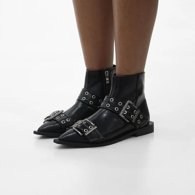 Ladies Maja Pointed Toe Ankle Boot