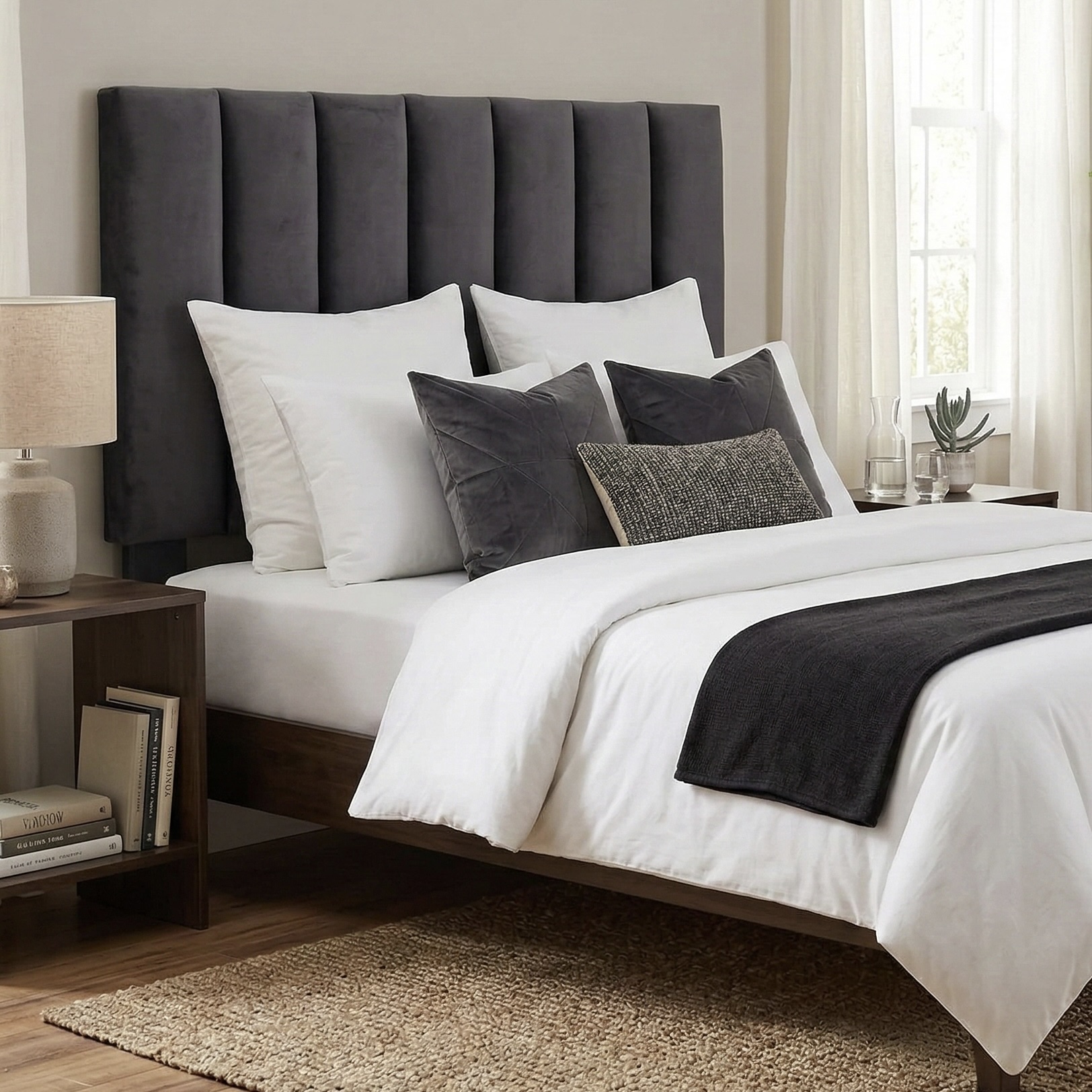 Izzy Vertical Panel Headboard