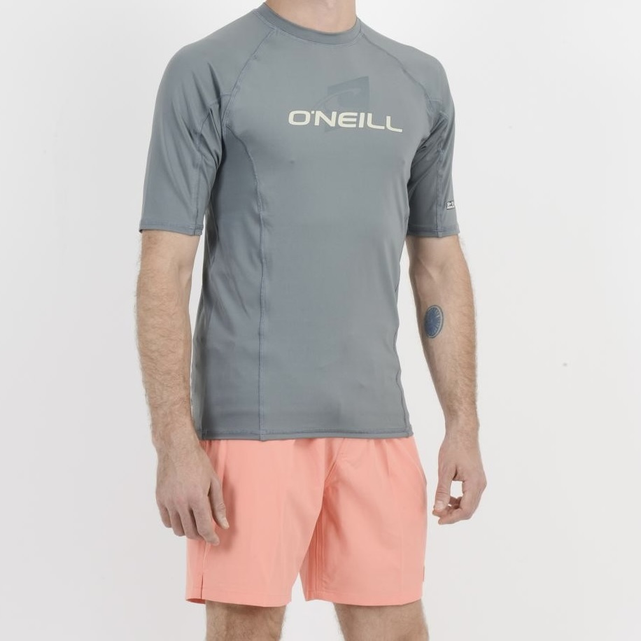 Men's Basic Short Sleeve Rash Vest