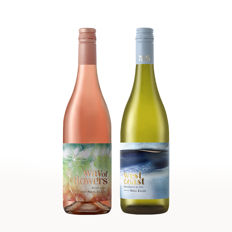 6x West Coast Sauvignon Blanc 2025 or Way of Flower Cinsaut Rosé 2025