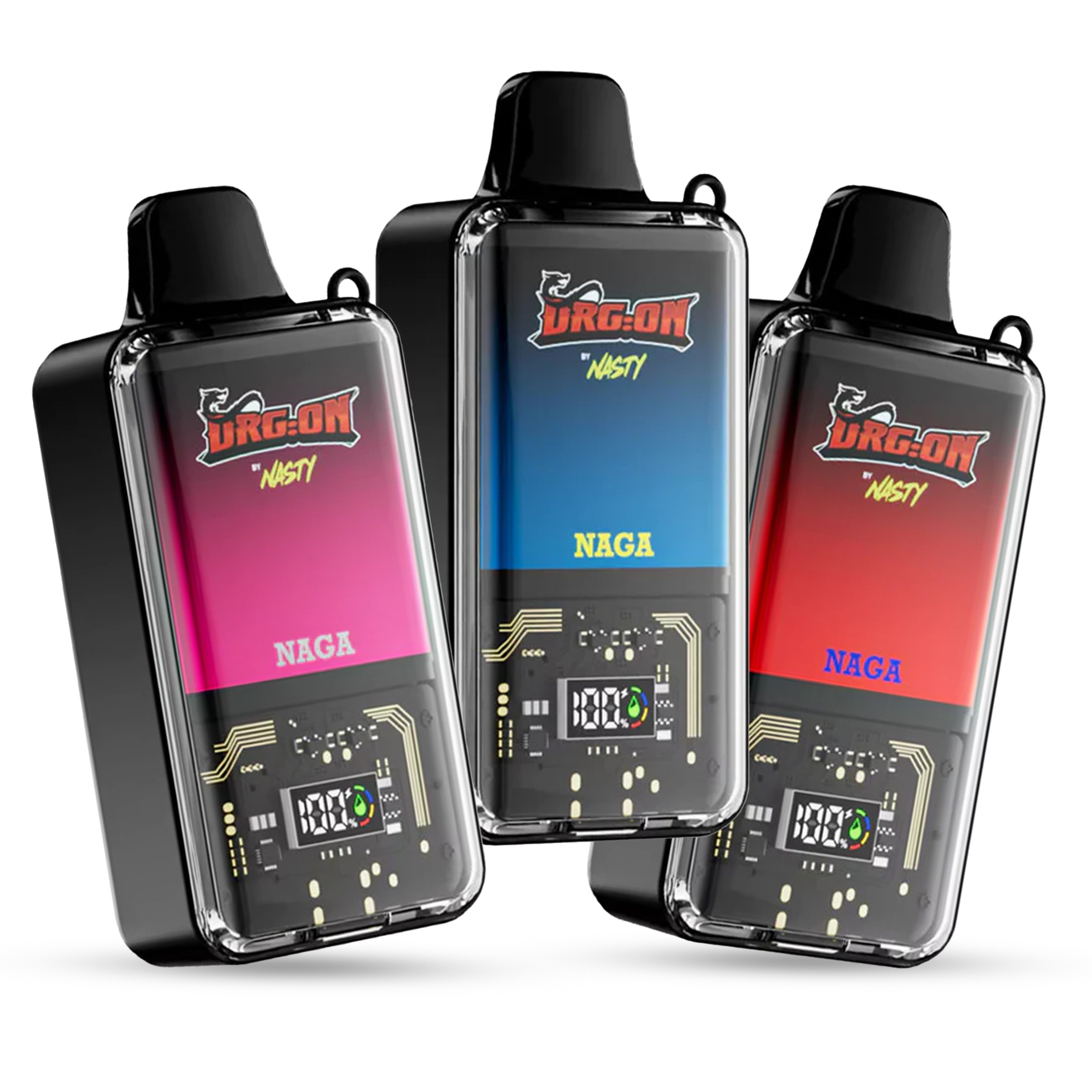 Blue Razz Ice + Strawberry Ice + Watermelon Ice