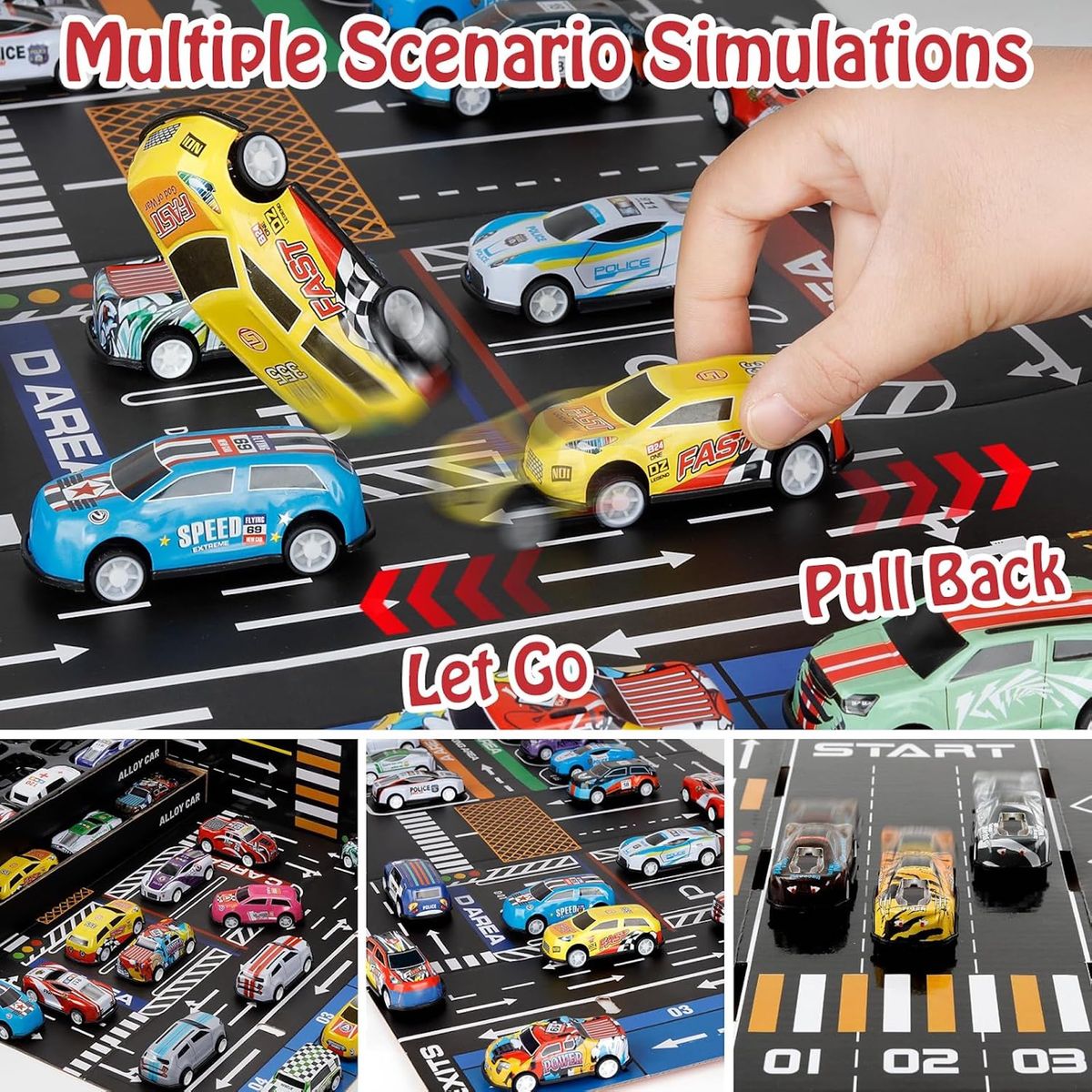 39% off on 48-Piece Mini Car Set | OneDayOnly