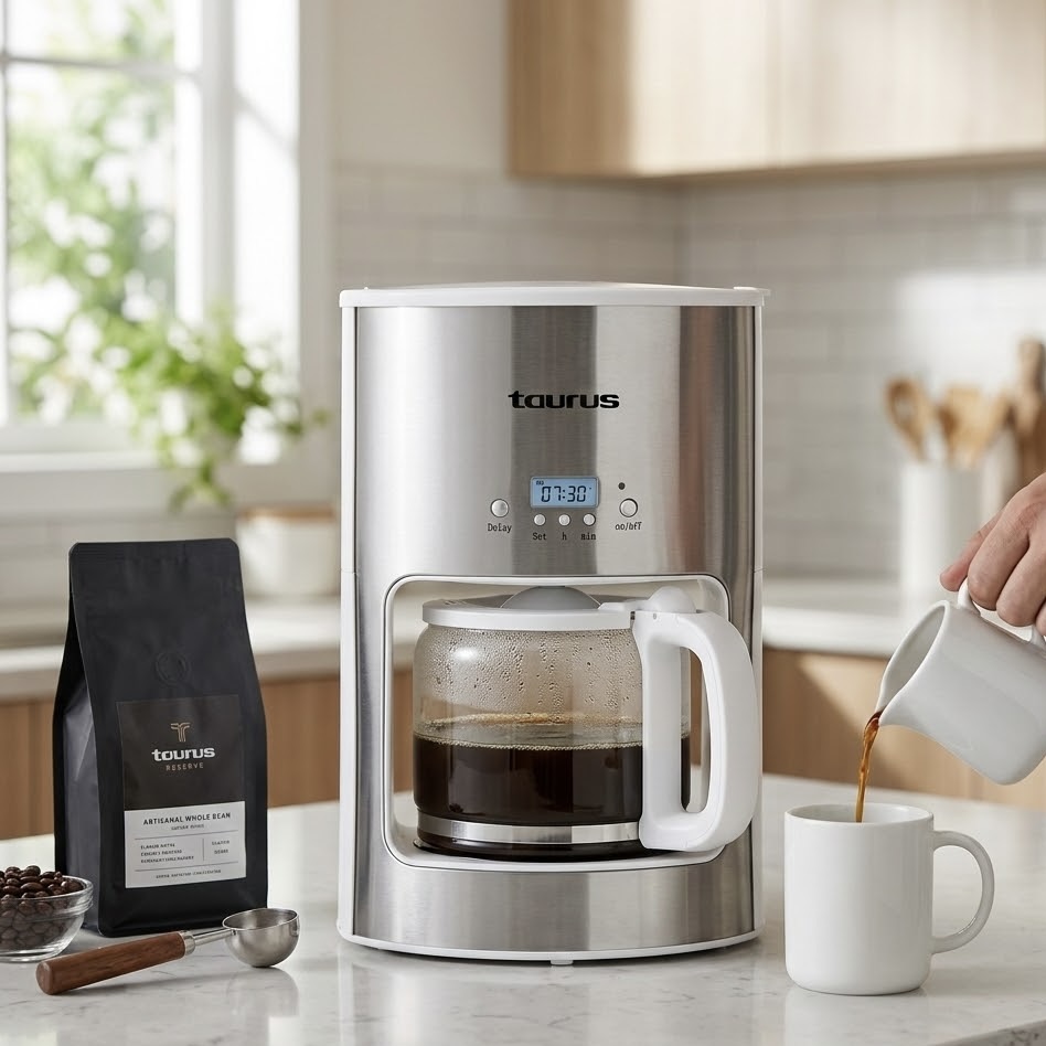 1.25L 1080W Coffee Maker Drip Filter (Model: 920100WH)